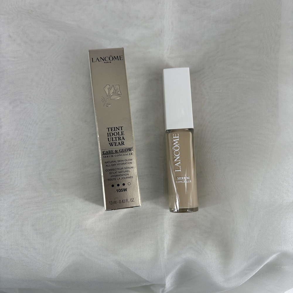 Lancome Teint Idole Ultra Wear Care & Glow Serum Concealer 105W 0.43 oz